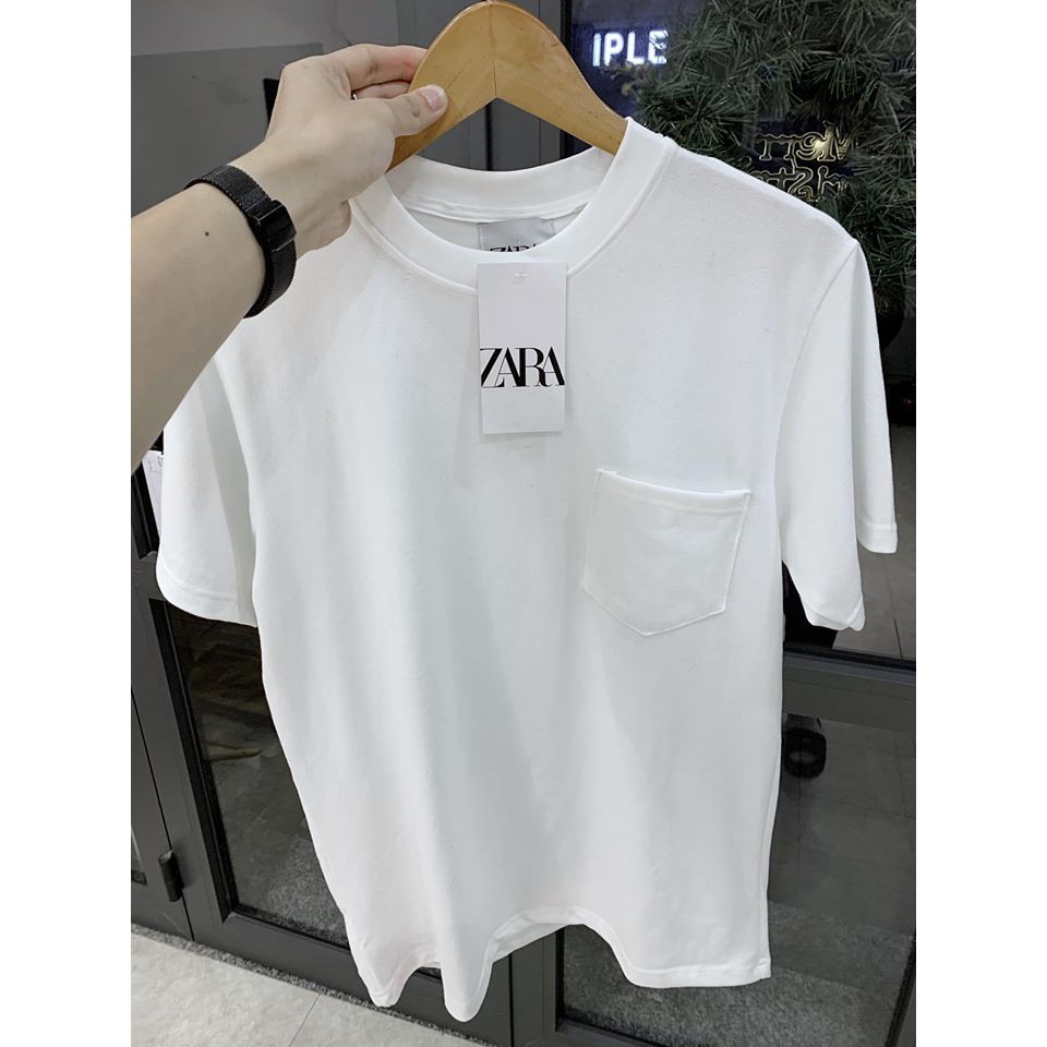 Áo thun tay lỡ ZARA [Cotton cao cấp ] form rộng.Zing store Xịn ˇ