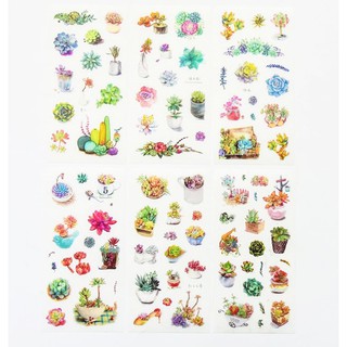 Set 48-120 Sticker Trang Trí Planner STG070