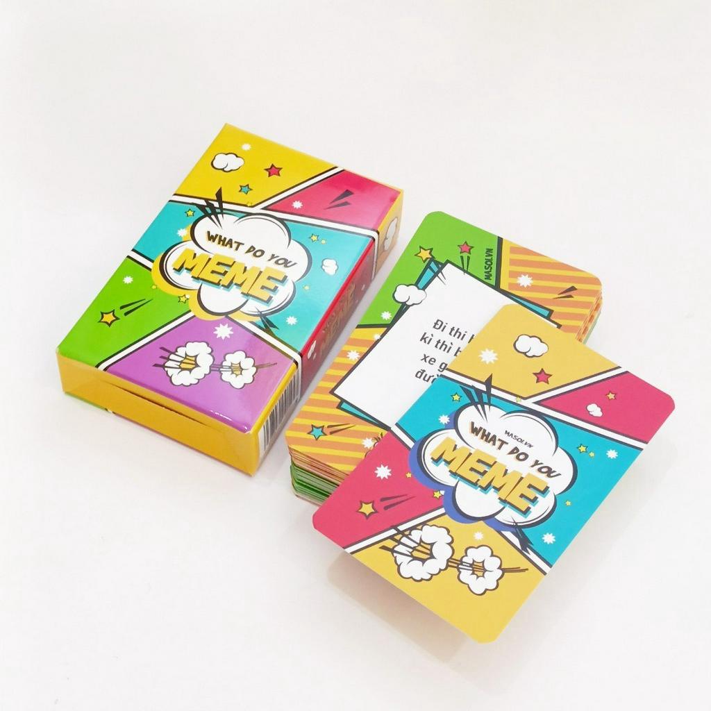 Bộ bài MEME 3 - WHAT DO YOU MEME, bộ bài siêu lầy lội và mãi mận chơi cùng bạn bè