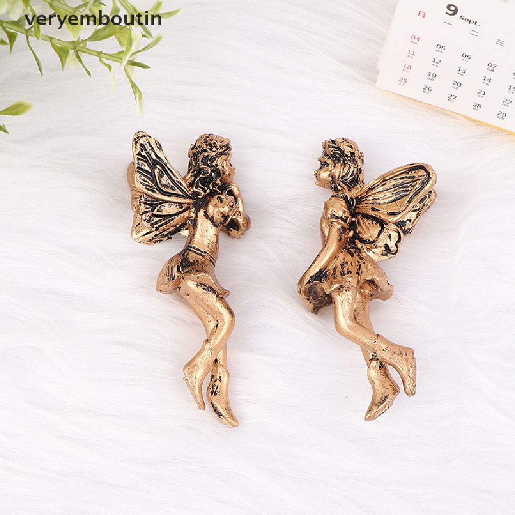 in Angel Girl Hanging Cup Resin Decoration Fairy Combination Flower Decor Garden n