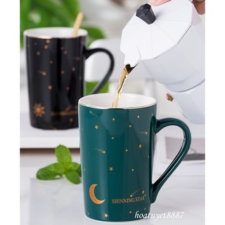Ly Cốc sứ cao cấp hình ngôi sao siêu xinh dung tích 350ml