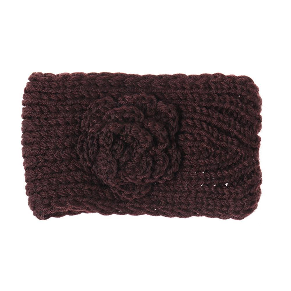 PINEVN Băng Đô Cài Tóc Mềm Mại Đính Hoa Giữ Ấm Tai