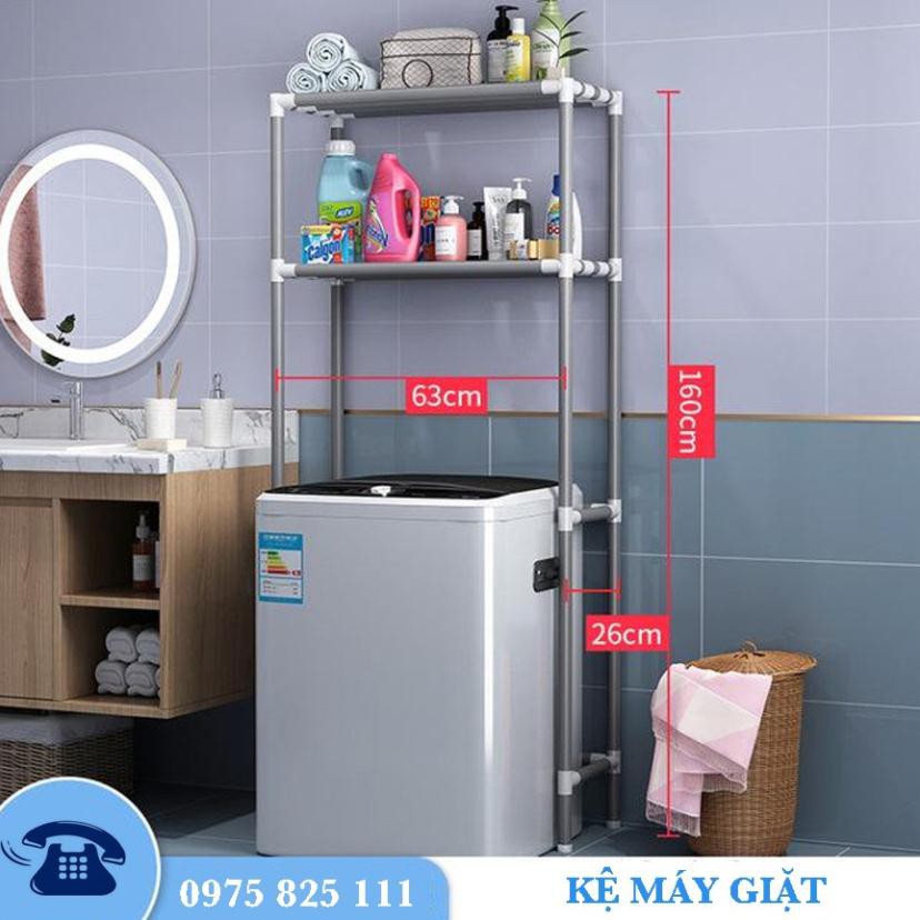 [RẺ VÔ ĐỊCH❤️] KỆ ĐỂ ĐỒ MÁY GIẶT INOX TIỆN DỤNG CHẮC CHẮN