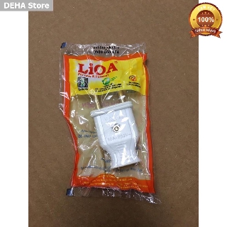 Phích cắm điện 2 chân tròn Ø4 chính hãng LiOA