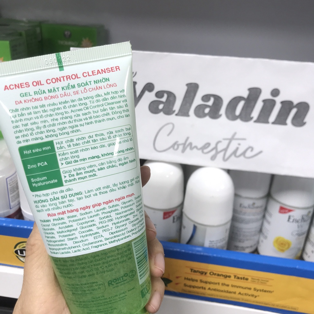 Sữa rửa mặt kiểm soát nhờn ACNES 100g - Sửa rửa mặt Acnes sáng da |bùn non |tạo bọt