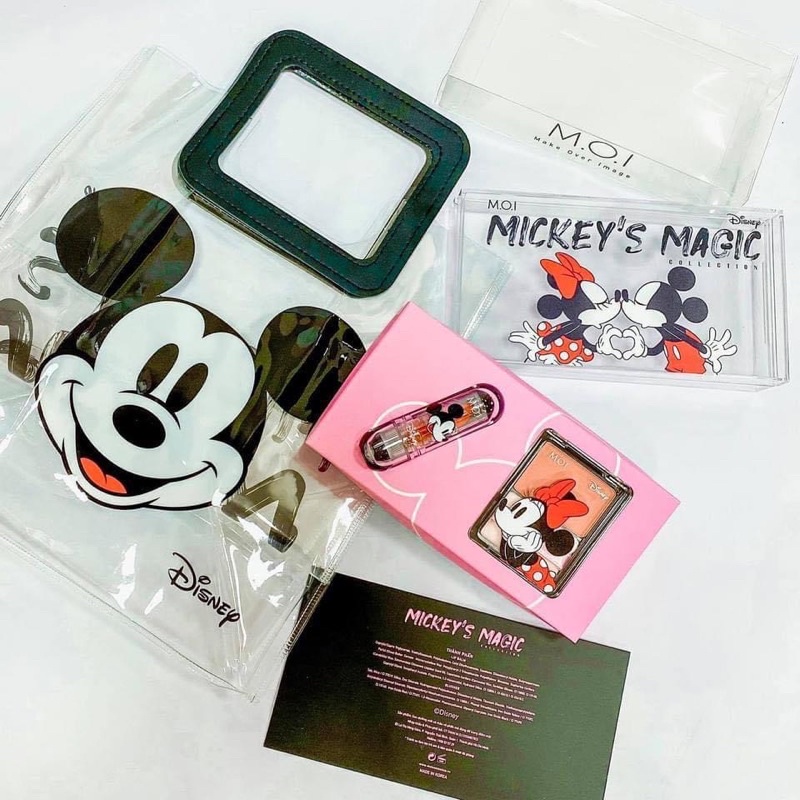 [Tặng son dưỡng]Phấn má Mickey Hồ Ngọc Hà MOI Cosmetics