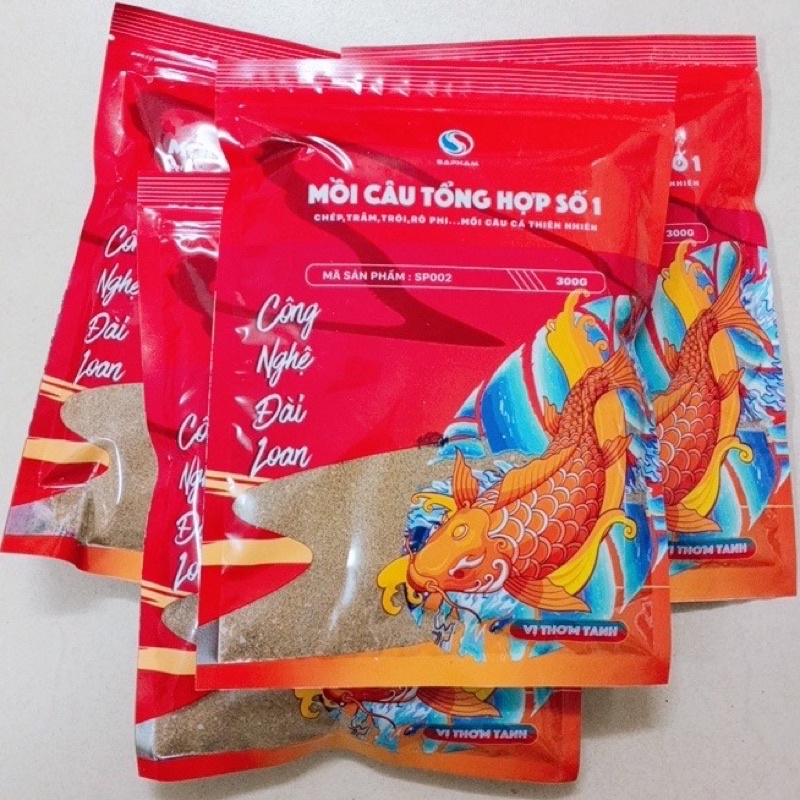 Mồi câu cá Tổng hợp số 1 Sa Phạm - Câu chép , trắm , trôi siêu nhạy