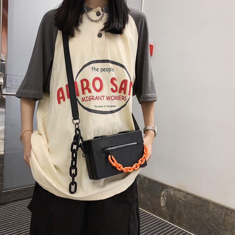 Túi Da Pu Đeo Chéo Phong Cách Hàn Quốc Dành Cho Nam