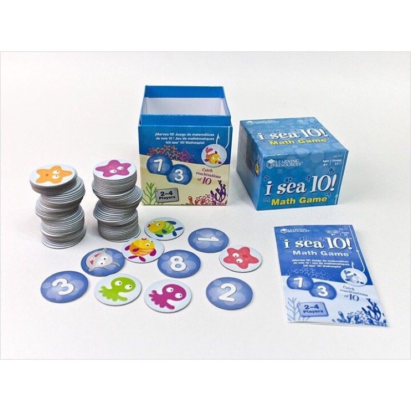 BỘ THẺ HỌC TOÁN - I SEA 10