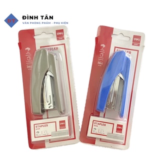 Máy bấm kim deli 02381 - tặng kèm hộp kim 10