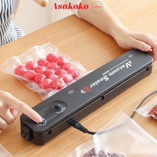 Máy hút chân không mini Vacuum Sealer thế hệ mới - dòng máy ép hút chân không thực phẩm rất tiện tặng kèm túi