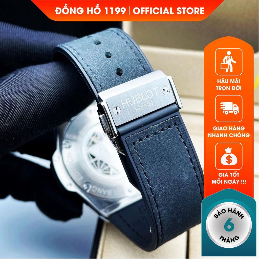 Đồng hồ cơ nam 1199WATCHES cao cấp chống nước chống xước tuyệt đối sang trọng bảo hành 6 tháng 8364