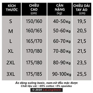 Áo phông trơn chất liệu cotton