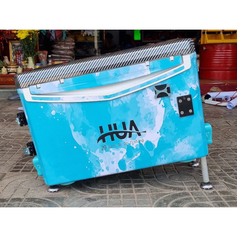 Decal Dán Thùng Câu Cá