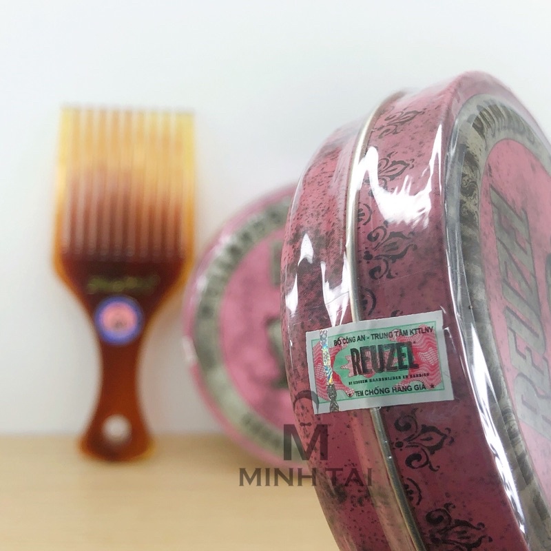 Sáp Vuốt Tóc Nam REUZEL Pink Pomade - Hàng Chính Hãng