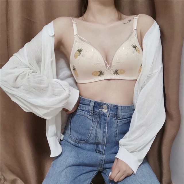 Bán Sỉ Áo Lót Fruit GirlSu Ren Hoa Quả Nhiệt Đới Không Gọng Nâng Ngực Xuất Nhật | BigBuy360 - bigbuy360.vn