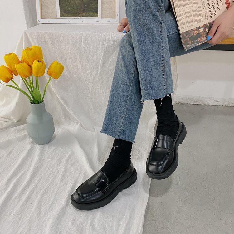 Giày Búp Bê Nữ Mũi Vuông Thời Trang Hàn Quốc Xinh Xắn | BigBuy360 - bigbuy360.vn