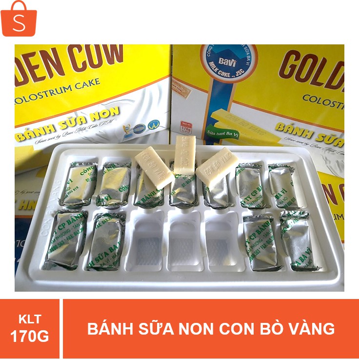 [Đặc Sản Ba Vì] Bánh Sữa Non Con Bò Vàng 170g