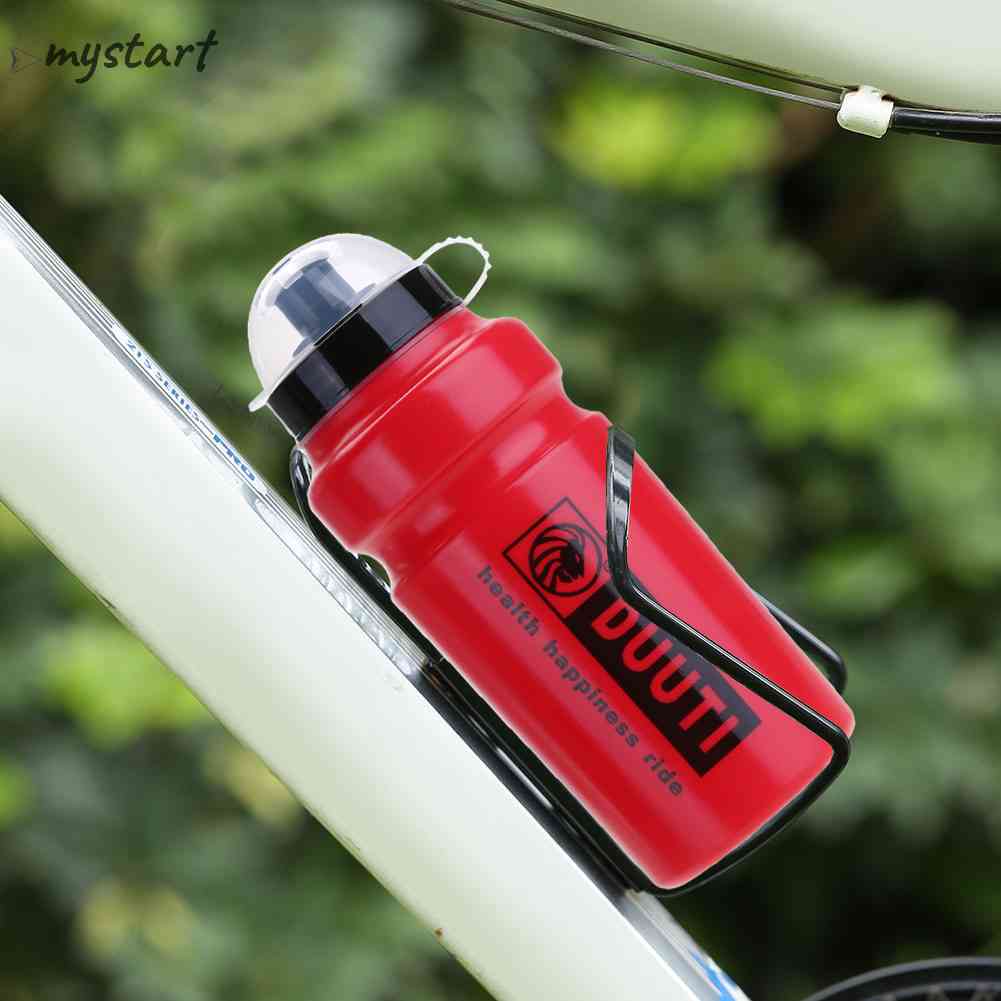 Bình Nước Duuti 500ml Kèm Giá Đỡ Bình Nước Cho Xe Đạp