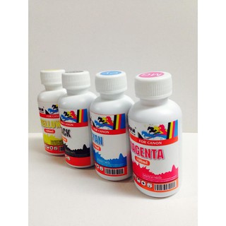 Combo 4 chai mực canon dye uv 100ml