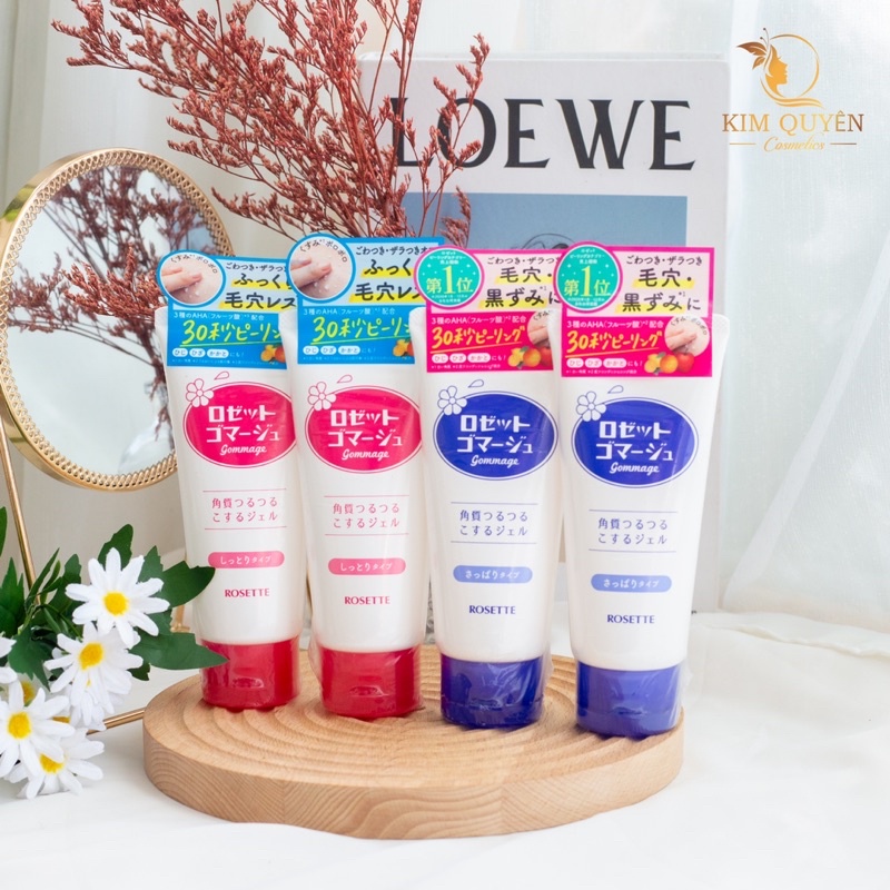 TẨY DA CHẾT ROSETTE SỐ 1 NHẬT BẢN MẪU MỚI 2018 ROSSETTE