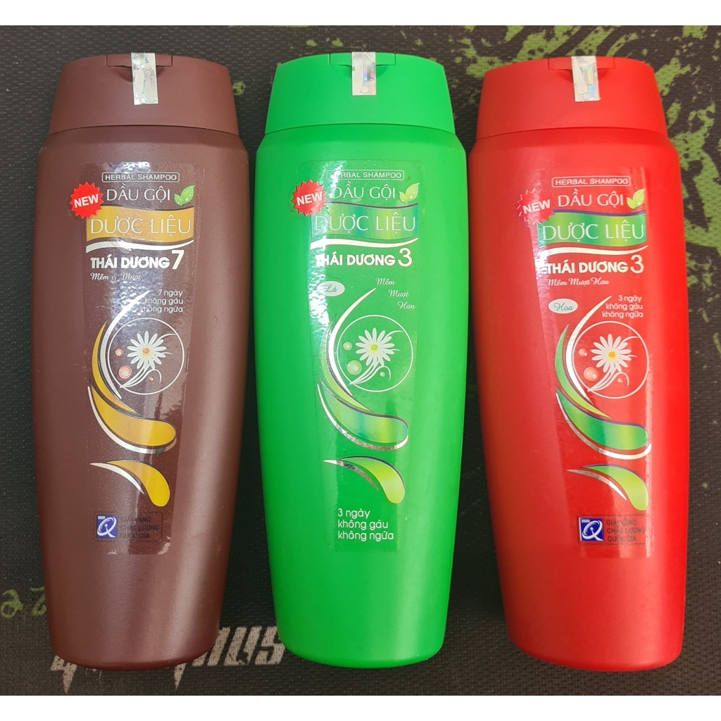 Dầu gội dược liệu Thái Dương 200ml - Sạch gàu mà vẫn suôn mềm
