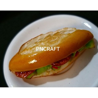 Đồ chơi cho bé mô hình món Bánh mì thịt