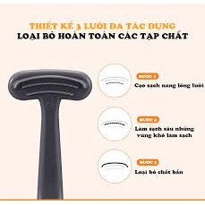 Bộ 2 Dụng Cụ Cạo Lưỡi Vệ Sinh Lưỡi