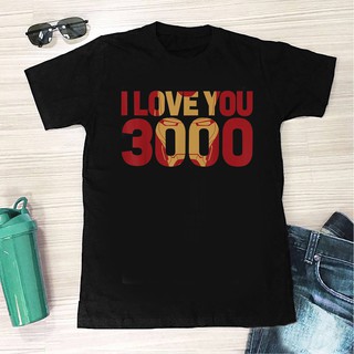 Áo unisex ironman I love you 3000  - Áo Marvel cực chất
