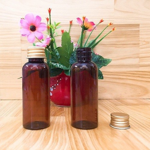 Chai đựng Liquid 100ml (nâu)