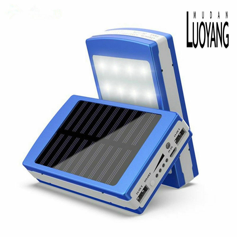 Hộp Sạc Dự Phòng 5 Ô 18650 Sử Dụng Năng Lượng Mặt Trời