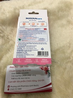 Miếng Dán  Mụn Mayan care – 20 miếng