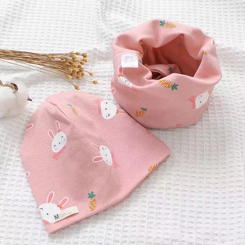 Minchun123: Set khăn và mũ mềm COTTON mịn, CO GIÃN cho bé