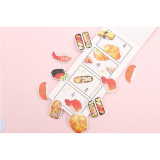 Set 44 hình dán sticker trang trí anime chibi