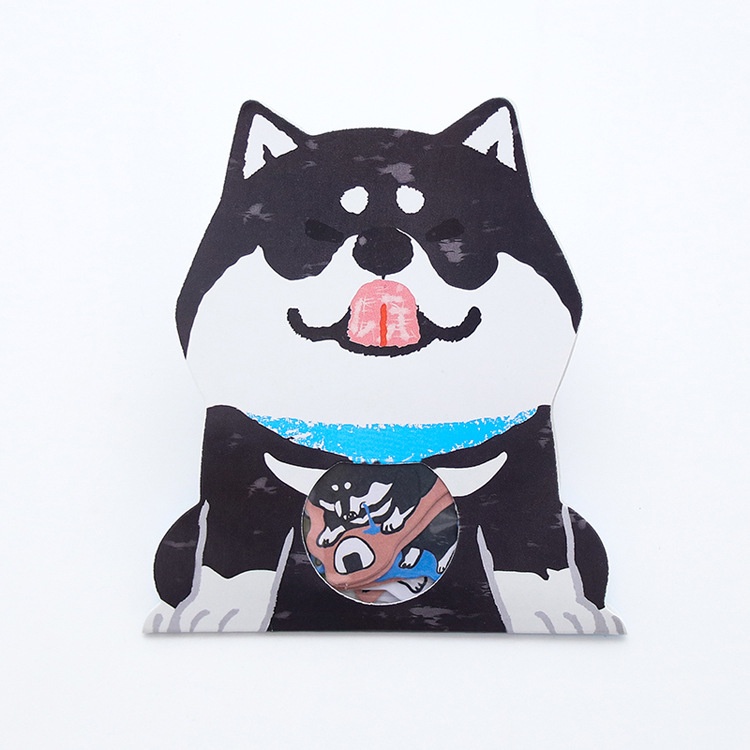 set sticker 30 hình hoạt động hàng ngày của chú chó husky siêu dễ thương quầy gelato