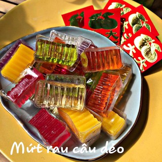 MỨT RAU CÂU DẺO TÚI 1KG