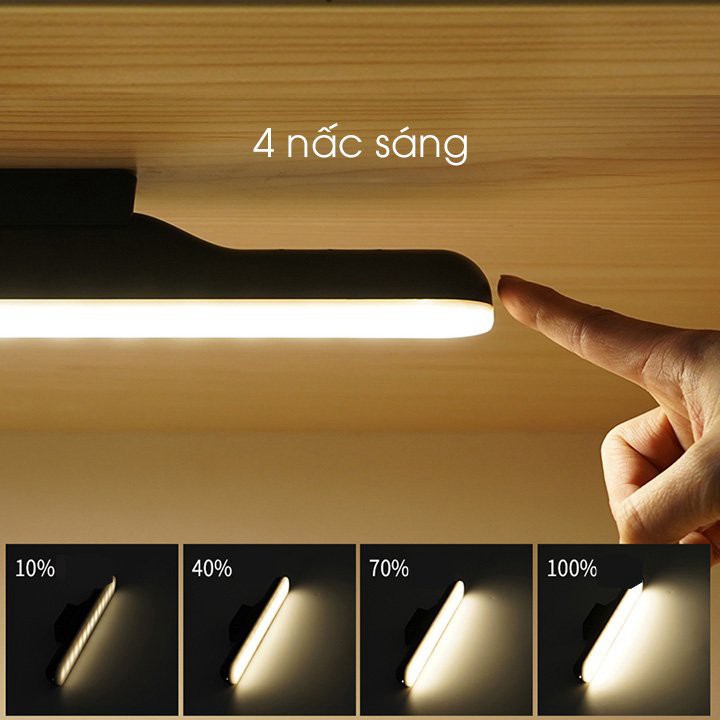 [GD343] Đèn led 2in1 treo tường tích điện dùng cho bàn học, bàn làm việc