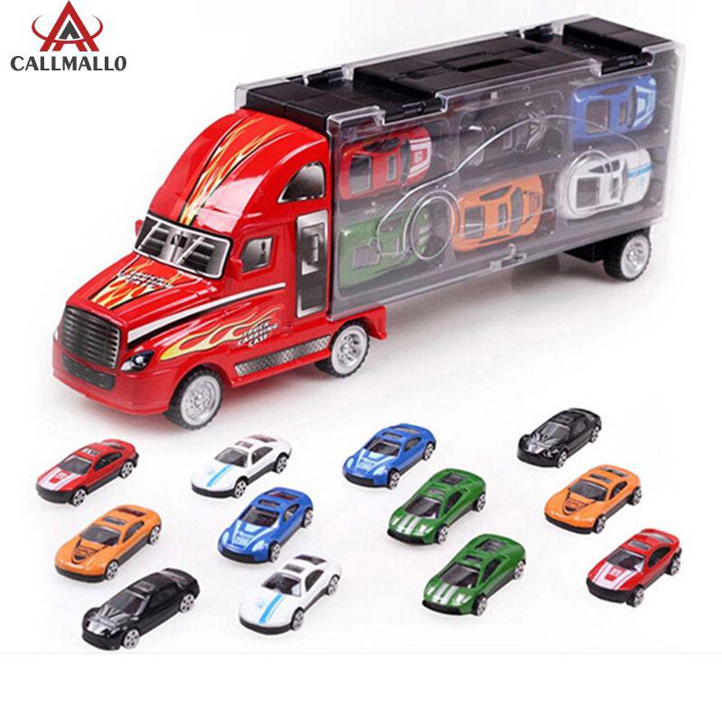 Bộ đồ chơi xe gồm 12 xe ô tô nhỏ cho bé