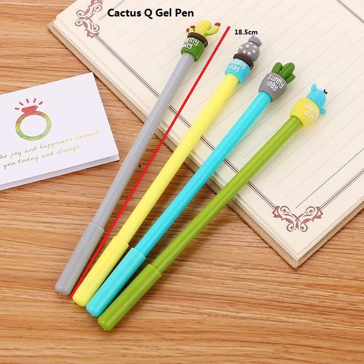 Bút gel mực đen hoạt hình sáng tạo 0.5mm