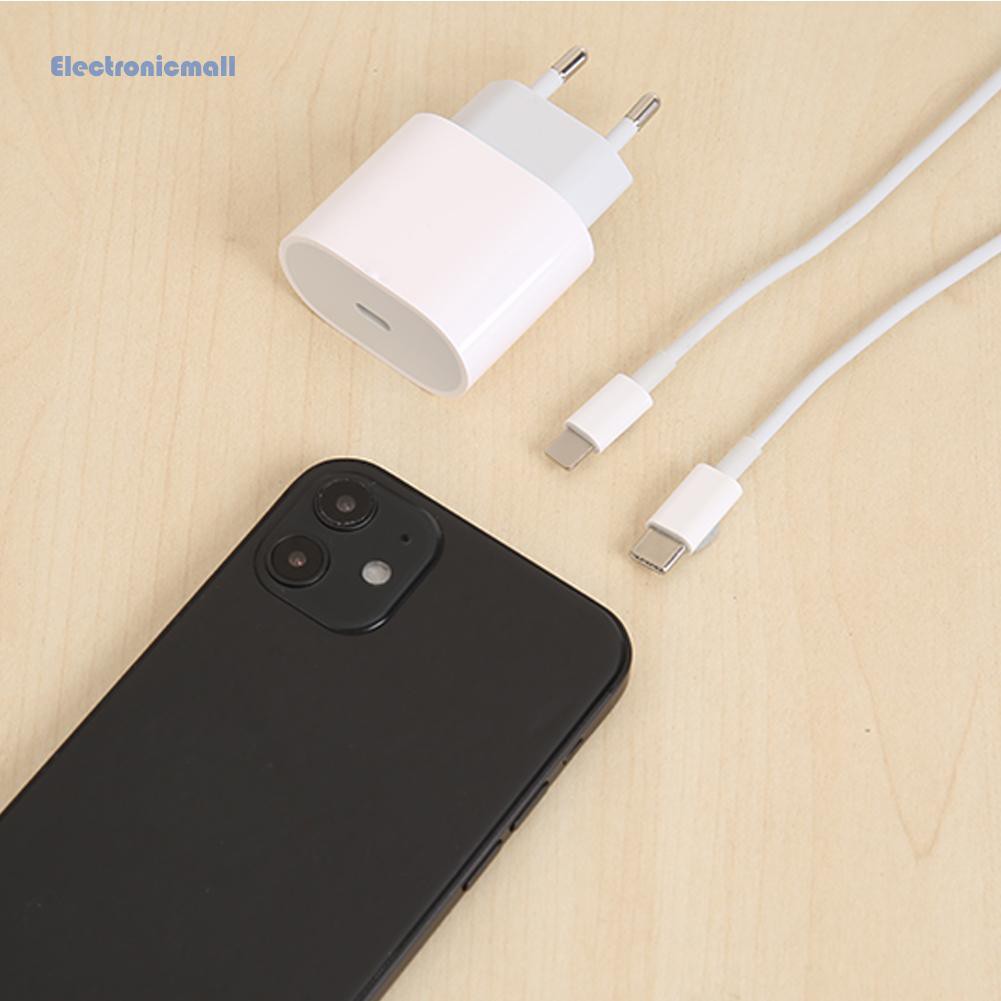 Củ Sạc Nhanh Ele 3c 18w Usb-C Cho Iphone 12 Pro Max 12 Mini 11 Xs