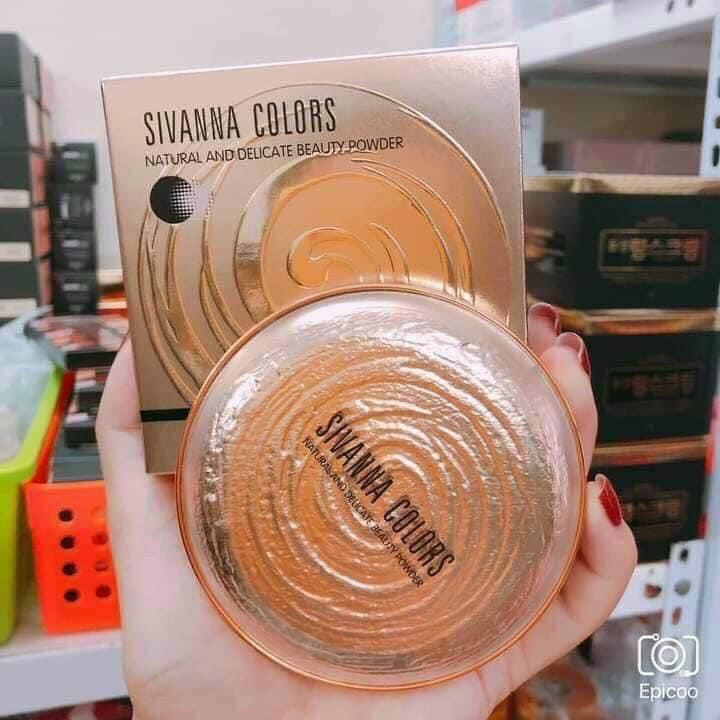 Phấn Phủ Sivana Giữ Tone 24h Kiểm Soát Dầu, Làm Sáng Da, Tạo Lớp , Chống Nước , chính hãng