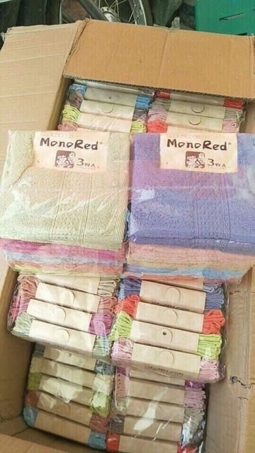 Set 3 khăn mặt Monored cao cấp