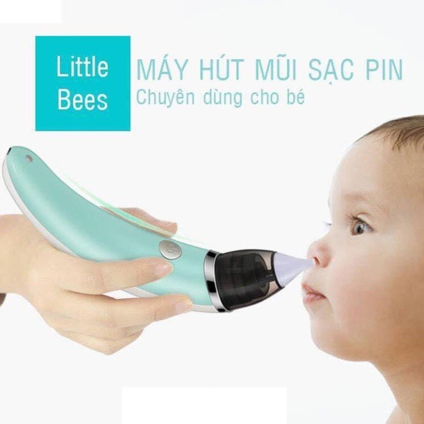 Máy hút mũi điện tử đầu mềm little bee cho bé