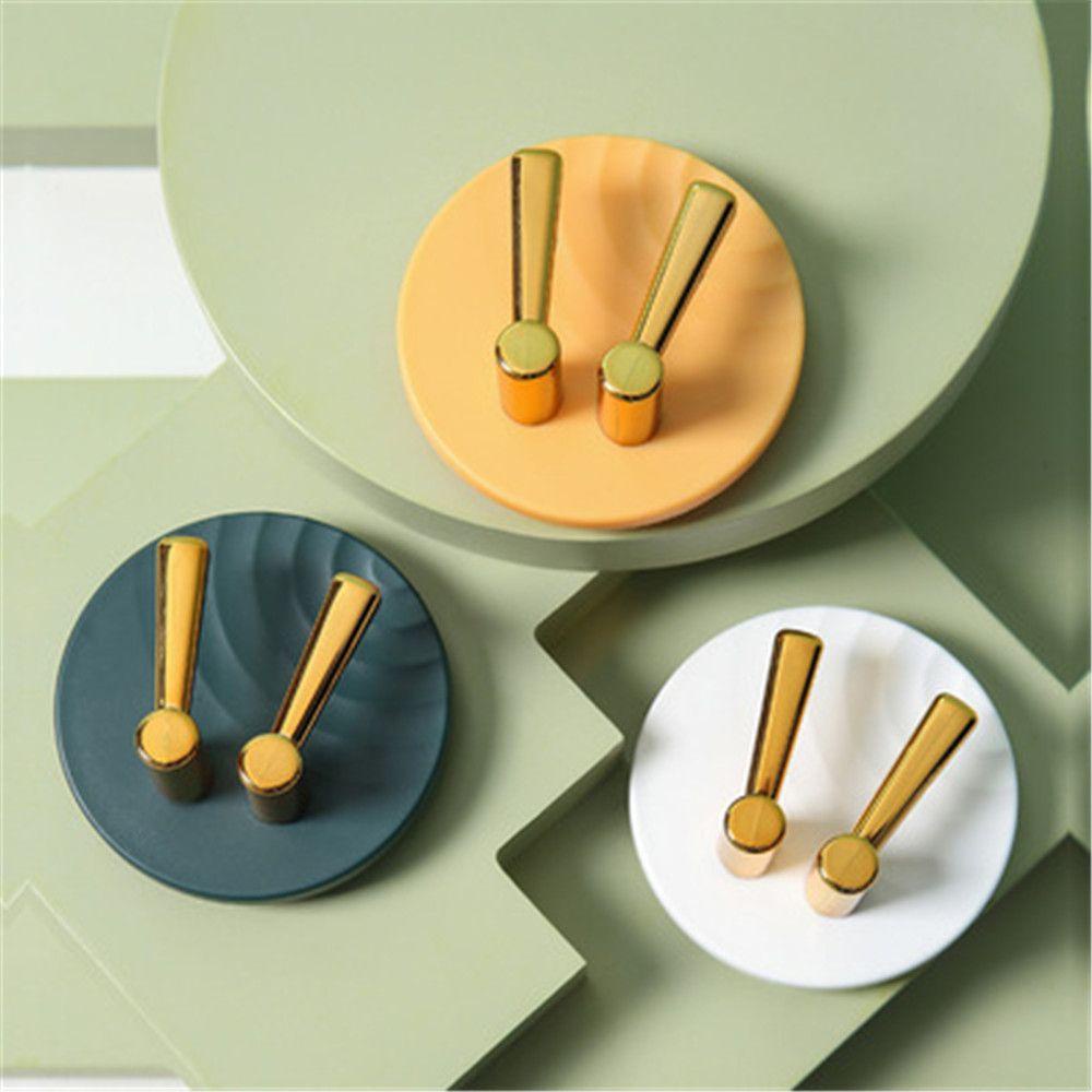 Bộ 2 Móc Treo Đồ Dùng Nhà Bếp / Nhà Tắm Đa Năng Không Cần Khoan Tiện Dụng