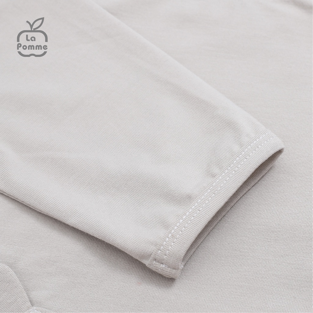 Bộ đồ dài tay La Pomme Koala tinh nghịch - Ghi
