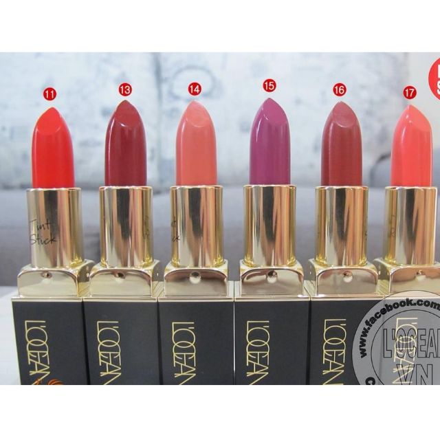 Son Locean số 11 màu đỏ cam đậm