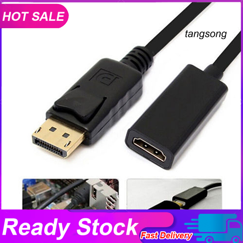 Cáp Chuyển Đổi Dp Sang Hdmi-Compatible Cho Pc Hp / Dell