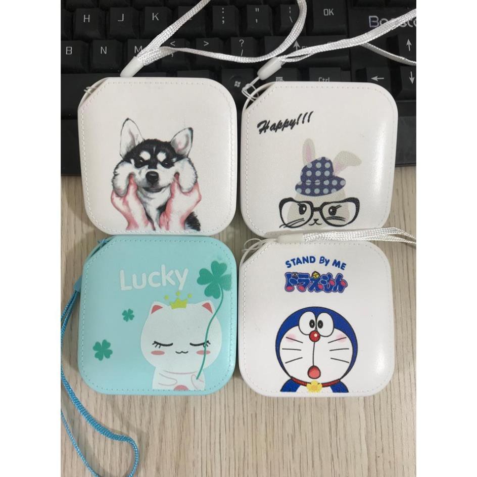 Sạc Dự Phòng Power Bank Siêu Cute Hoạt Hình 3D - Pin Chuẩn 8000mAh Sạc An Toàn Bảo Vệ Điện Thoại Tương Thích Mọi ĐT