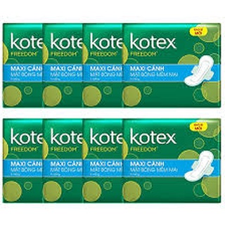Kotex-BVS maxi cánh mặt bông 8 miếng