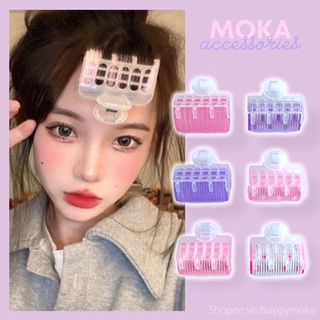 Lô cuốn tóc có kẹp Moka